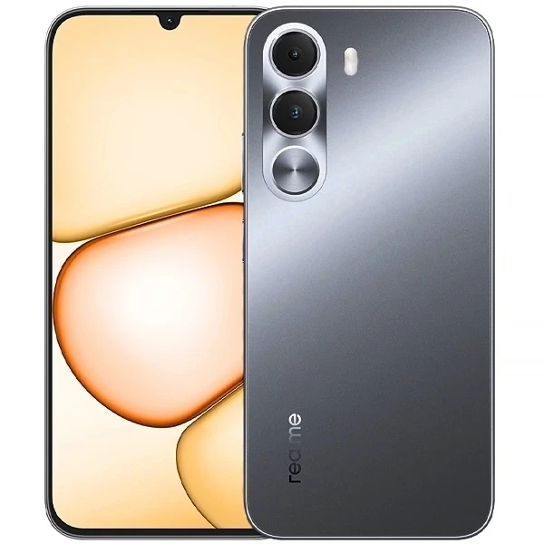 Anúncio: Celular realme C100i RMX5377 NFC Dual SIM de 128GB 4GB RAM de 6.8" 8MP 5MP - Dusk Gray (Anatel)